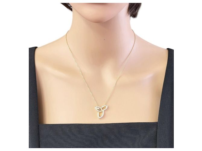 Collier Lily Cluster Harry Winston - vue 2