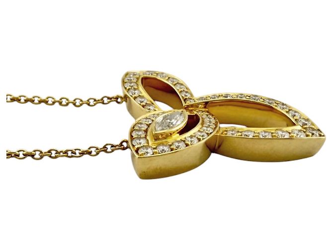 Collier Lily Cluster Harry Winston - vue 4