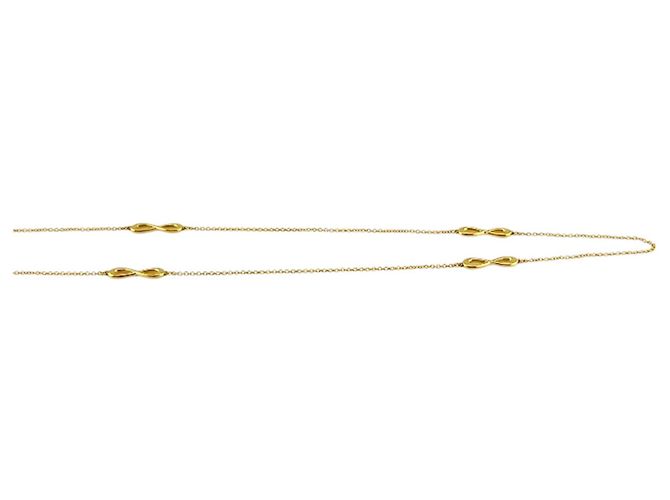Collana Infinity Endless di Tiffany & Co. in oro giallo 18K - vista 4