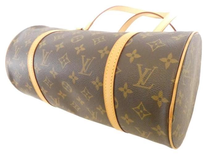 Borsa Louis Vuitton Monogram Papillon Marrone - vista 2