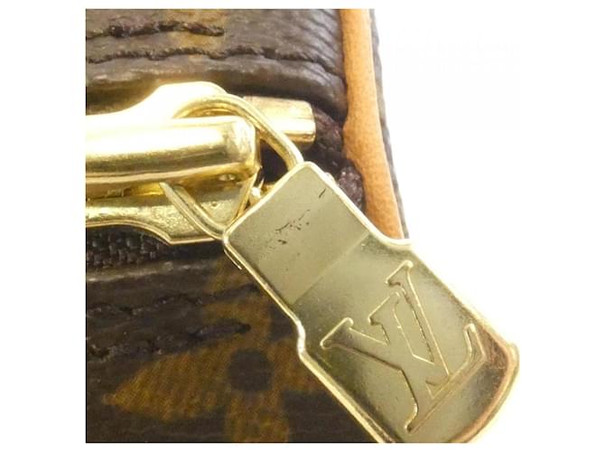 Borsa Louis Vuitton Monogram Papillon Marrone - vista 3