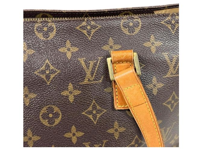 Borsa Tote Louis Vuitton Cabas Piano Monogram Marrone - vista 14