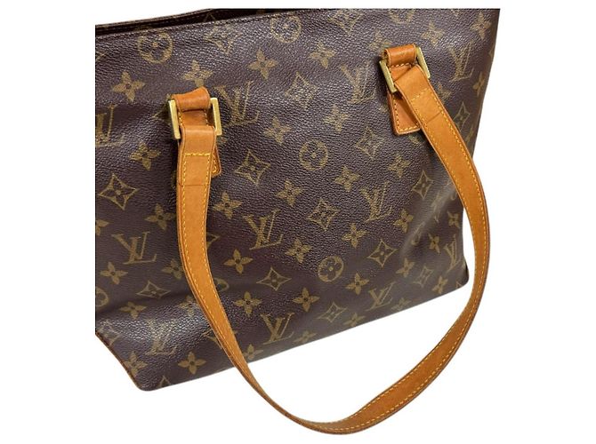 Borsa Tote Louis Vuitton Cabas Piano Monogram Marrone - vista 16
