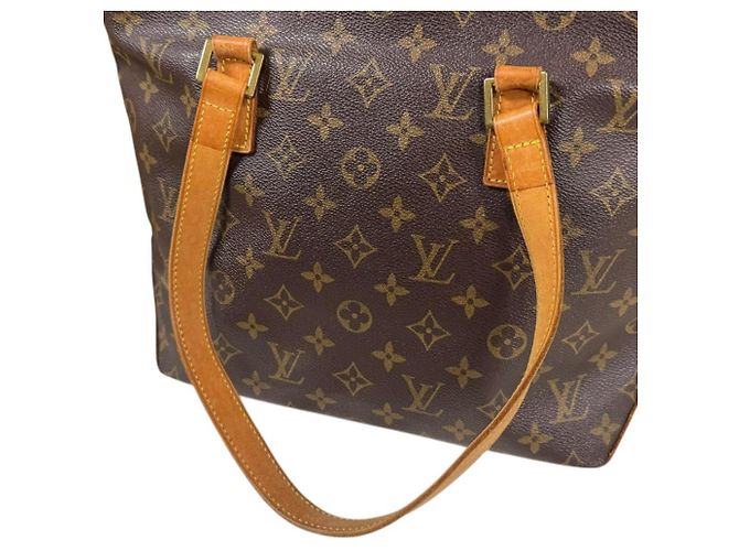 Borsa Tote Louis Vuitton Cabas Piano Monogram Marrone - vista 17