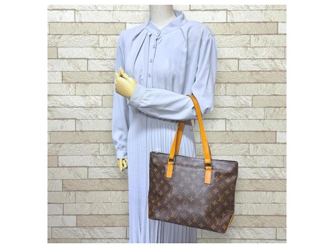 Borsa Tote Louis Vuitton Cabas Piano Monogram Marrone - vista 2