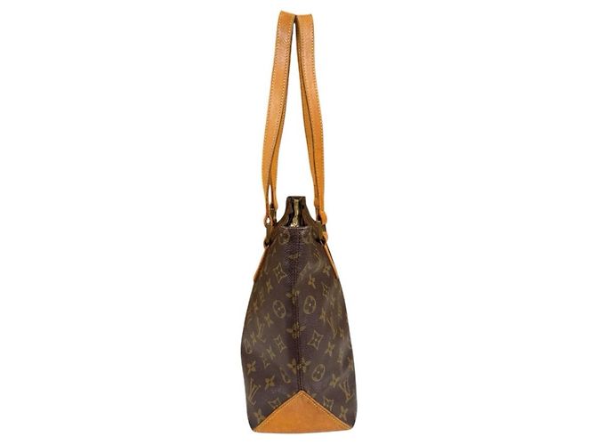 Borsa Tote Louis Vuitton Cabas Piano Monogram Marrone - vista 3