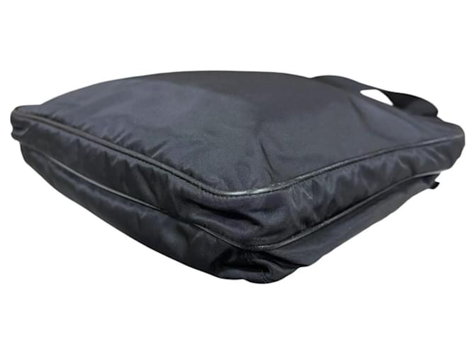 Borsa a tracolla in nylon Prada Nero - vista 7