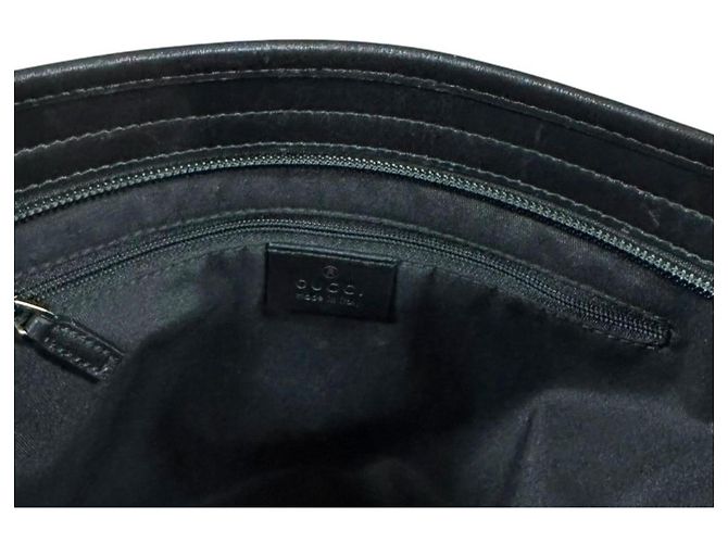 Borsa a Spalla Gucci Sherry Marrone Nero - vista 10