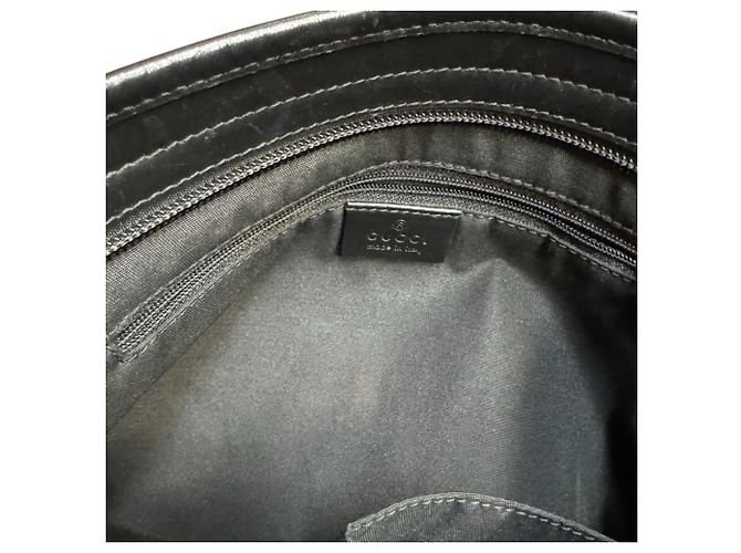 Borsa a Spalla Gucci Sherry Marrone Nero - vista 9