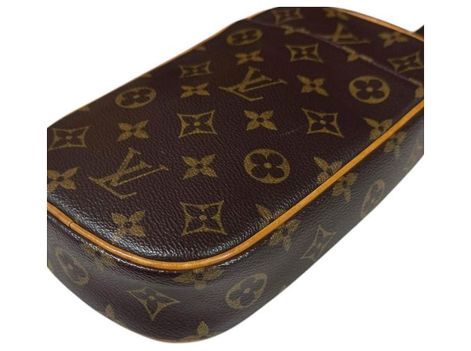 Zaino Louis Vuitton Pochette Gange Monogram Marrone - vista 10