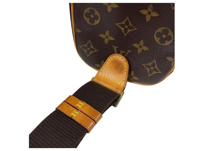 Zaino Louis Vuitton Pochette Gange Monogram Marrone - vista 13