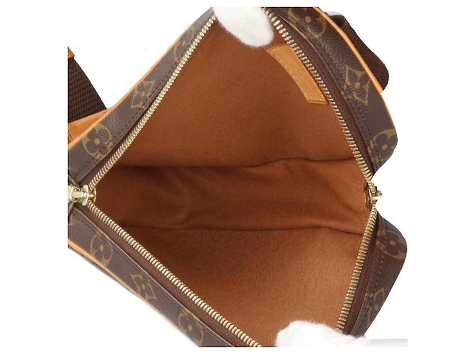 Zaino Louis Vuitton Pochette Gange Monogram Marrone - vista 6
