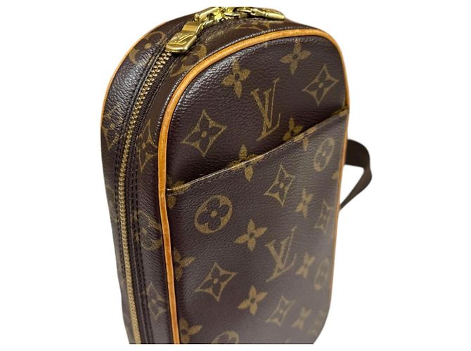Zaino Louis Vuitton Pochette Gange Monogram Marrone - vista 7