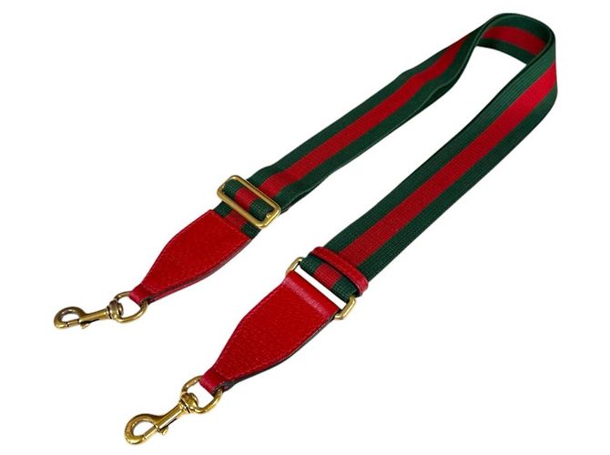Borsa a Spalla Gucci Bosco Patch GG Supreme Marrone Rosso - vista 15