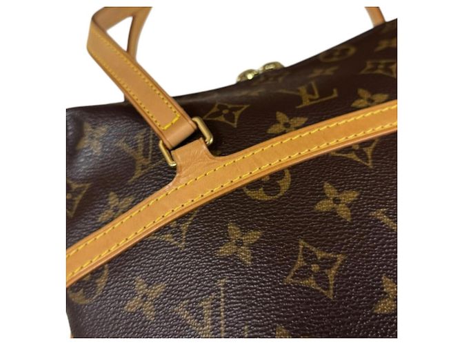 Borsa a Spalla Louis Vuitton Coussin GM Monogram Marrone - vista 11