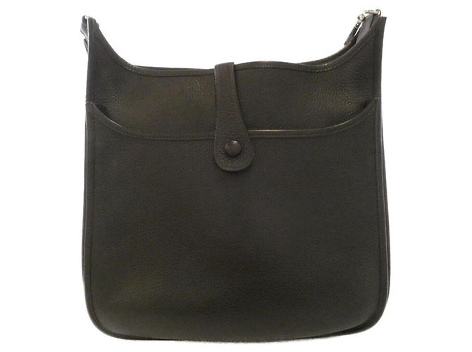 Hermès Borsa a tracolla Hermes Evelyne II GM Damier ebene - vista 2