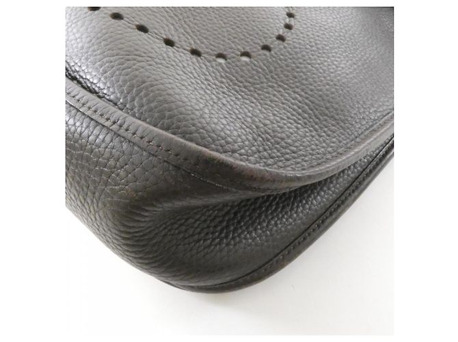 Hermès Borsa a tracolla Hermes Evelyne II GM Damier ebene - vista 3
