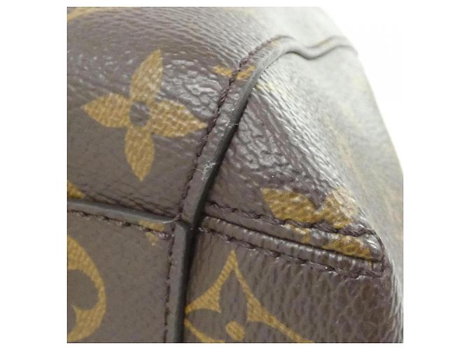 Borsa Louis Vuitton Monogram Montaigne MM M41056 Marrone - vista 2