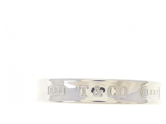 Tiffany & Co. 1837 schmaler Silberring - Ansicht 2