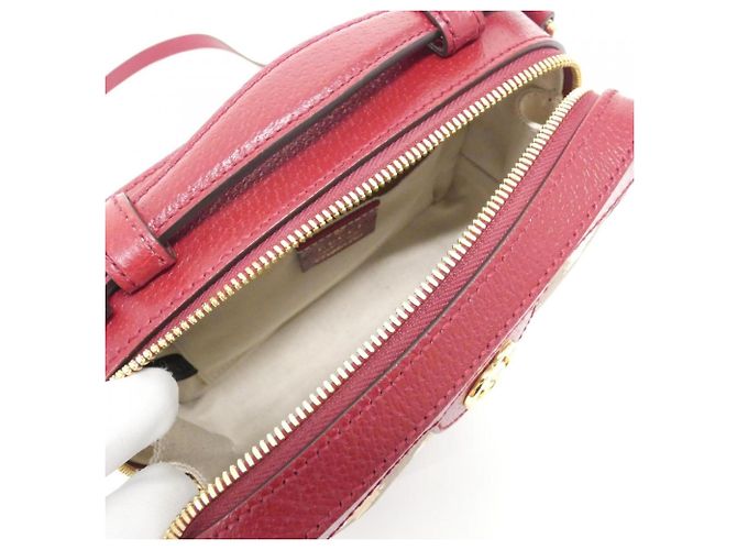Gucci 655596 2TVAG Borsa a Spalla Rosso Beige - vista 8