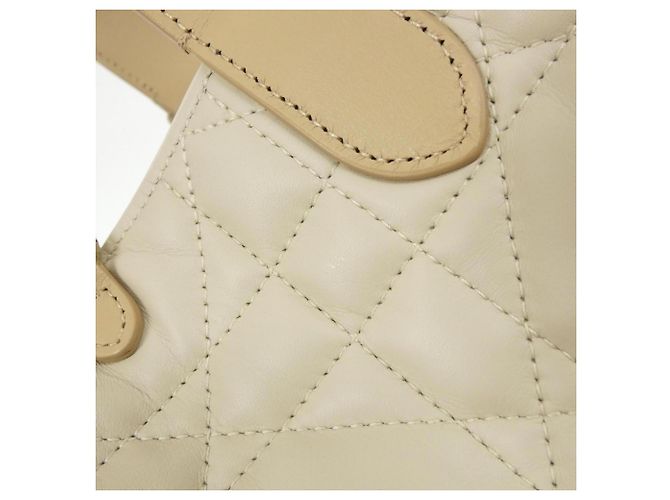 Borsa Christian Dior Toujours Medium Beige - vista 4