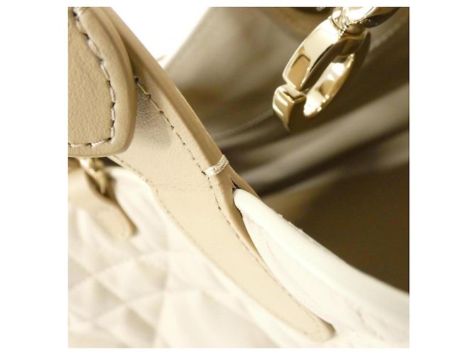 Borsa Christian Dior Toujours Medium Beige - vista 6