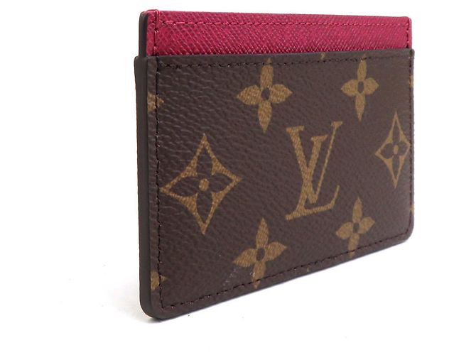 Tarjetero Monogram Louis Vuitton en Fuchsia Fucsia Monograma - vista 2