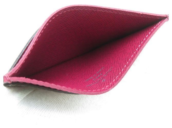 Tarjetero Monogram Louis Vuitton en Fuchsia Fucsia Monograma - vista 5