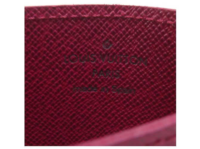 Tarjetero Monogram Louis Vuitton en Fuchsia Fucsia Monograma - vista 9