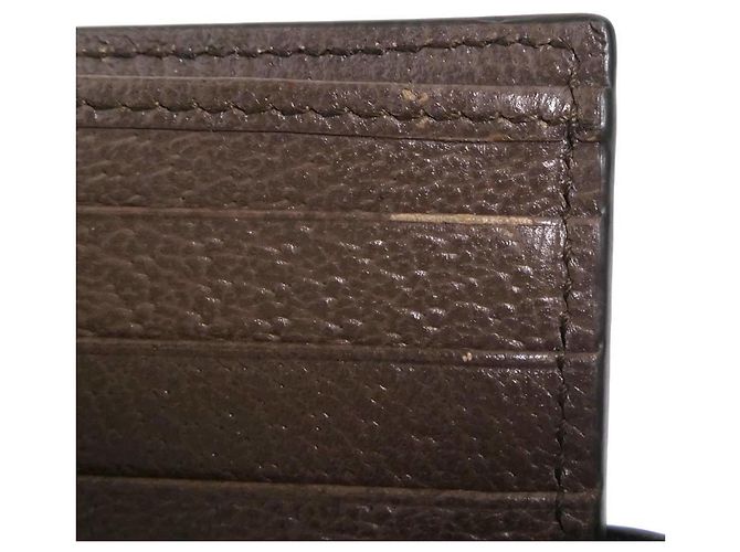 Cartera Bi-Fold Gucci en lona GG Supreme marrón Castaño - vista 13
