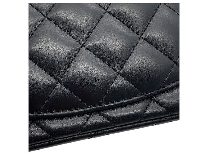 Timeless Borsa a Spalla Chanel Mini Matelassé Chain Nero - vista 11