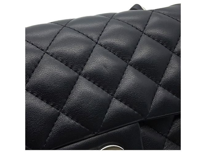 Timeless Borsa a Spalla Chanel Mini Matelassé Chain Nero - vista 7