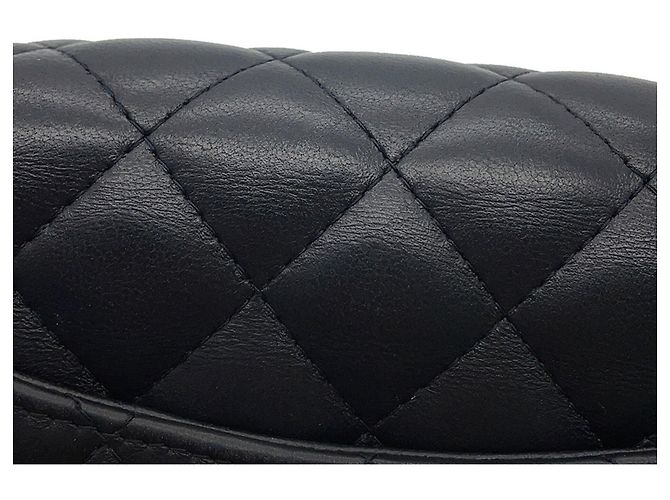 Timeless Borsa a Spalla Chanel Mini Matelassé Chain Nero - vista 8