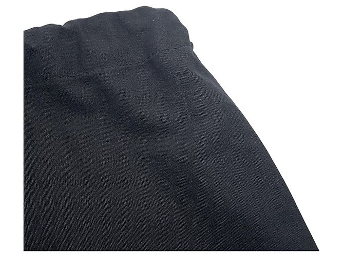 Borsa a tracolla con catena in pelle di vitello martellata nera Chanel Nero - vista 11
