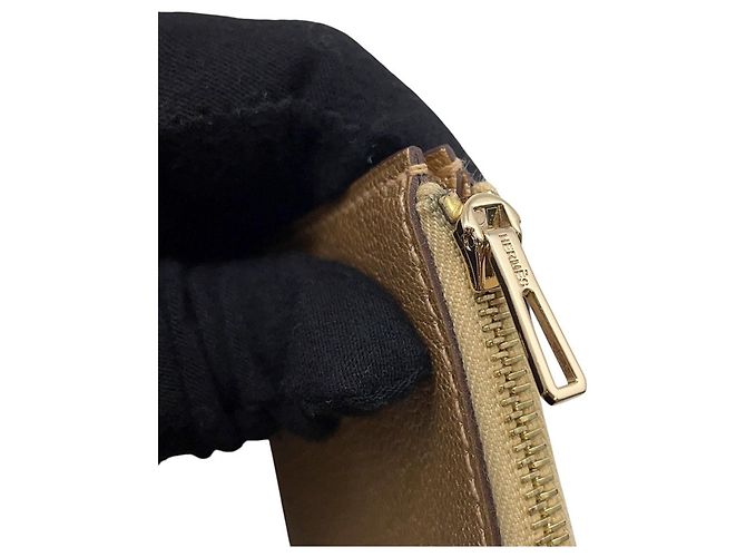 Hermès Hermes Constance Doré Champagne Chevre Monedero Dorado - vista 11