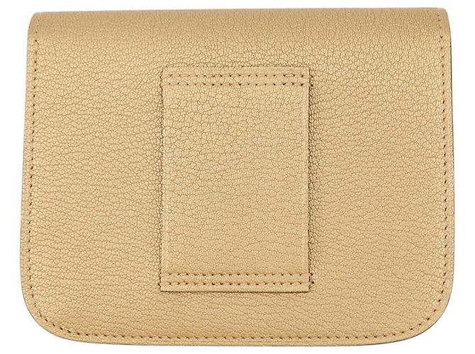 Hermès Hermes Constance Doré Champagne Chevre Monedero Dorado - vista 3