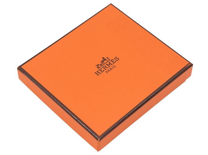 Hermès Cartera compacta de seda Hermes Azap Compact Mini en Bleu de Plus Azul - vista 10