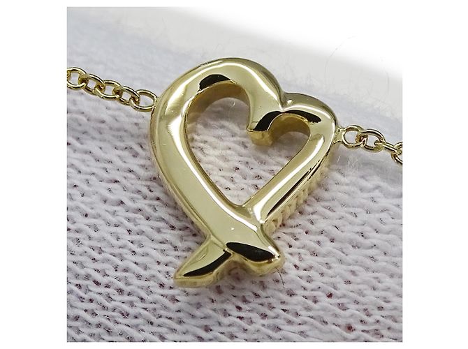 Collana Tiffany & Co. Paloma Picasso Loving Heart D'oro - vista 8