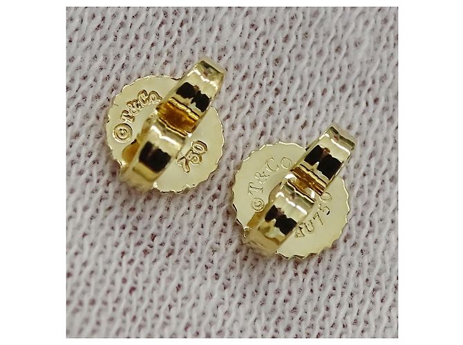 Orecchini a lobo in oro giallo Tiffany & Co. D'oro - vista 10