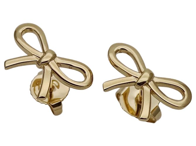Orecchini a lobo in oro giallo Tiffany & Co. D'oro - vista 3