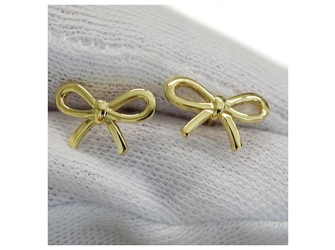 Orecchini a lobo in oro giallo Tiffany & Co. D'oro - vista 7