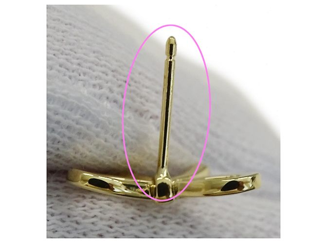 Orecchini a lobo in oro giallo Tiffany & Co. D'oro - vista 11