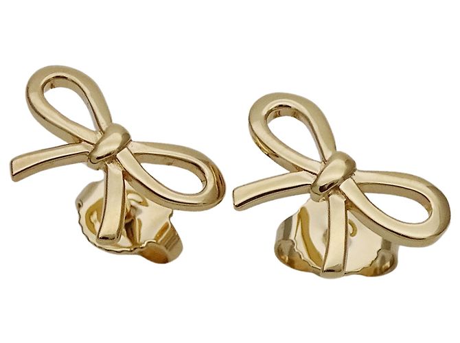 Orecchini a lobo in oro giallo Tiffany & Co. D'oro - vista 3
