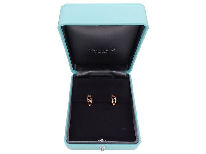 Orecchini a lobo in oro rosa Tiffany & Co. D'oro - vista 10