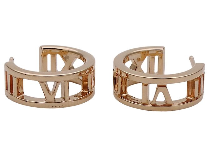 Orecchini a lobo in oro rosa Tiffany & Co. D'oro - vista 3