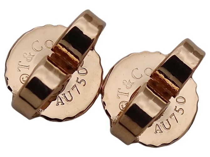 Orecchini a lobo in oro rosa Tiffany & Co. D'oro - vista 5