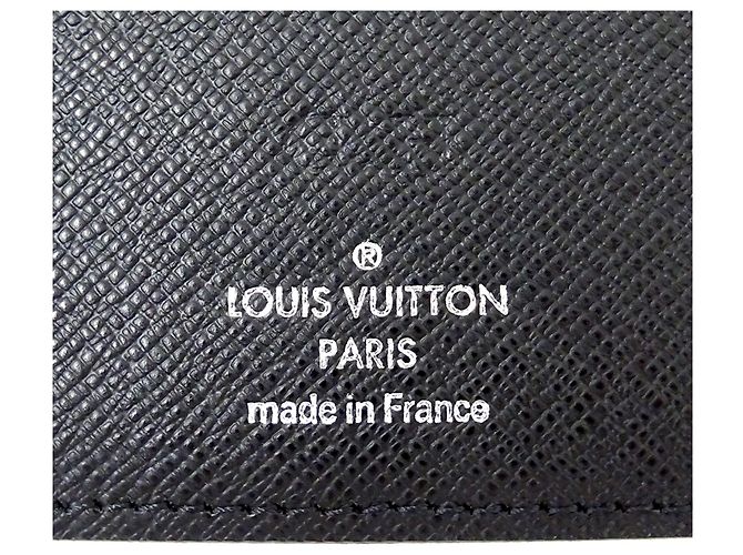 Portafoglio bi-fold da uomo Louis Vuitton Damier Graphite Nero Damier ebene - vista 5