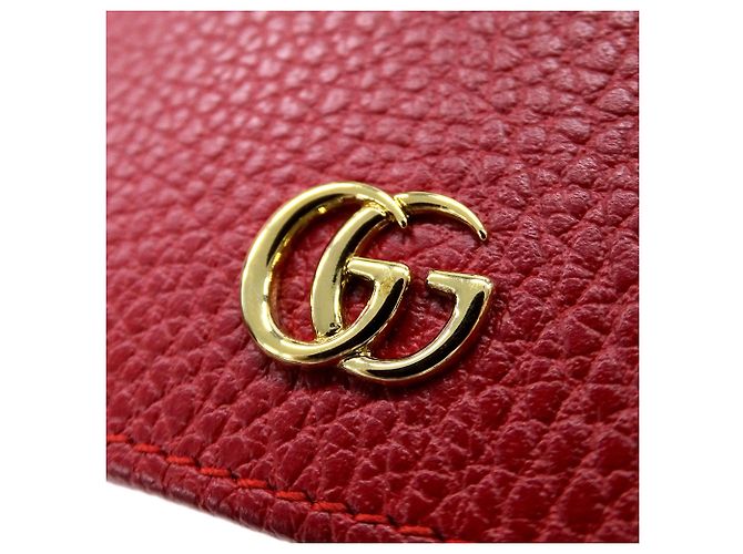 Portafoglio Bi-Fold Petite Marmont Gucci Rosso - vista 10