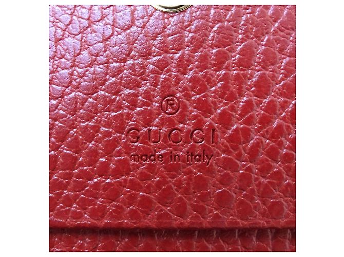 Portafoglio Bi-Fold Petite Marmont Gucci Rosso - vista 5