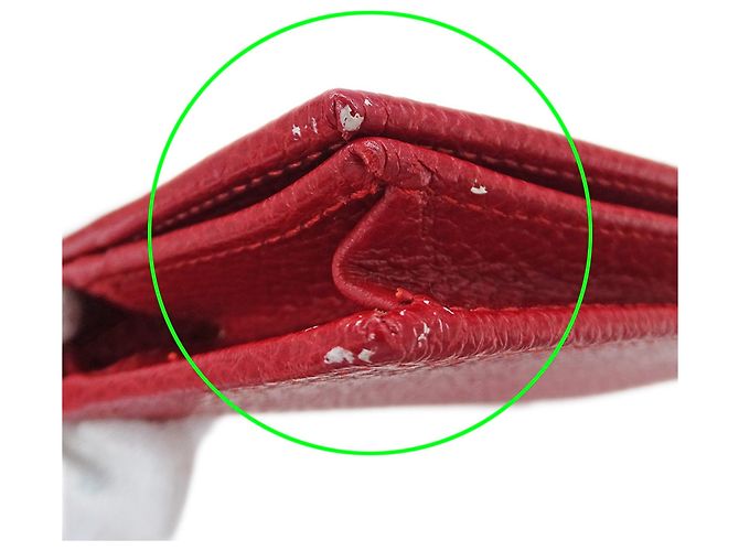 Portafoglio Bi-Fold Petite Marmont Gucci Rosso - vista 8